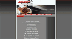 Desktop Screenshot of mendozapersonalizacion.com